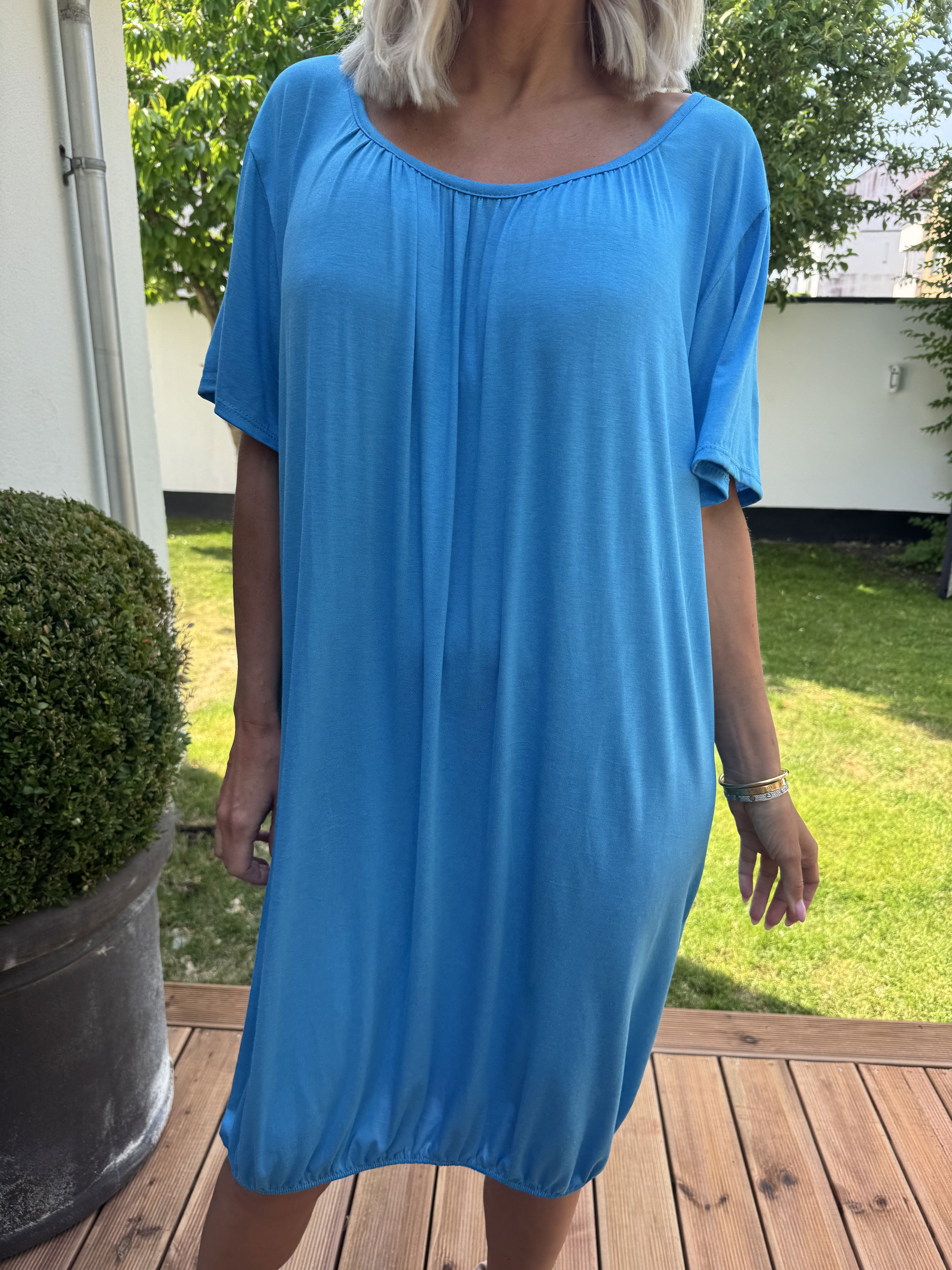 Miracle Dress - Basis kjole i viskose med elastik forneden